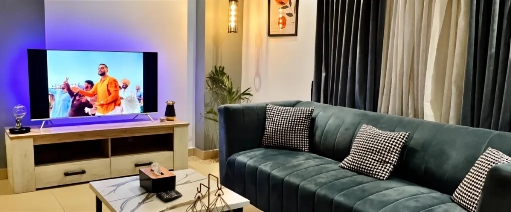 KPH Stay Luxury Service Apartment living room
